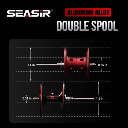 SeaSir 8.0:1 High-Speed Baitcasting Reel