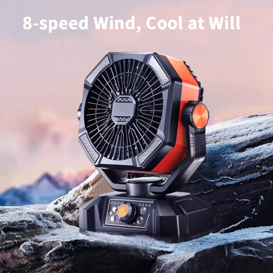 Camping Fan & LED Lantern