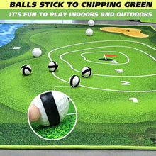 Juego de golf con velcro para interior y exterior