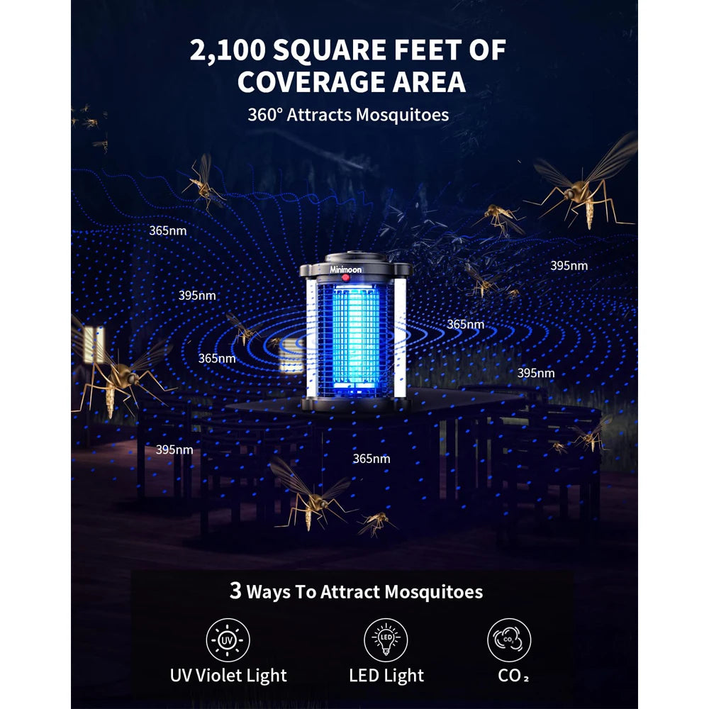 Minimoon 4200V Bug Zapper & Lantern