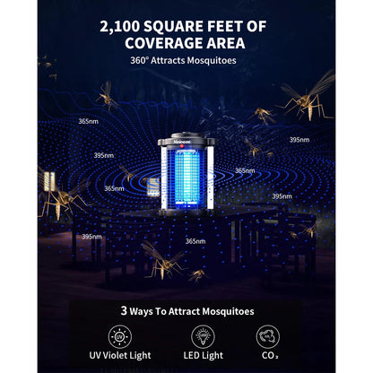 Minimoon 4200V Bug Zapper & Lantern