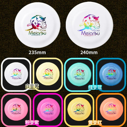 OUZEY Bite-Resistant Dog Frisbee – Perfect for Puppy Training and Active Play