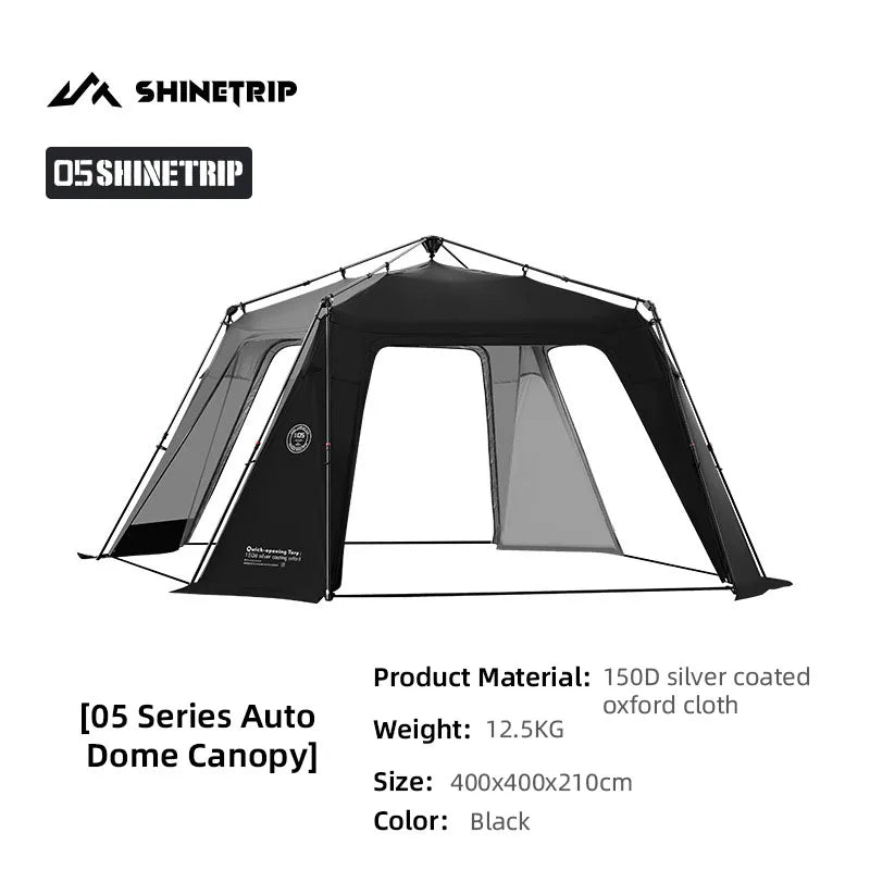 ShineTrip Heavy-Duty 600D Oxford Canopy | Waterproof Sun Shelter