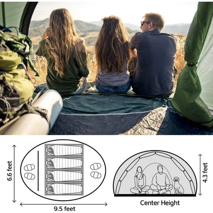 WEST TUNE Family Tent (3-4 Person)