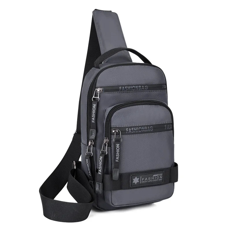 Men's Large Capacity Hiking Sling Bag