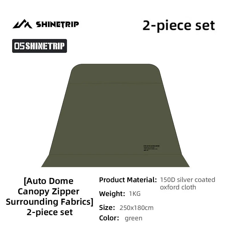 ShineTrip Heavy-Duty 600D Oxford Canopy | Waterproof Sun Shelter