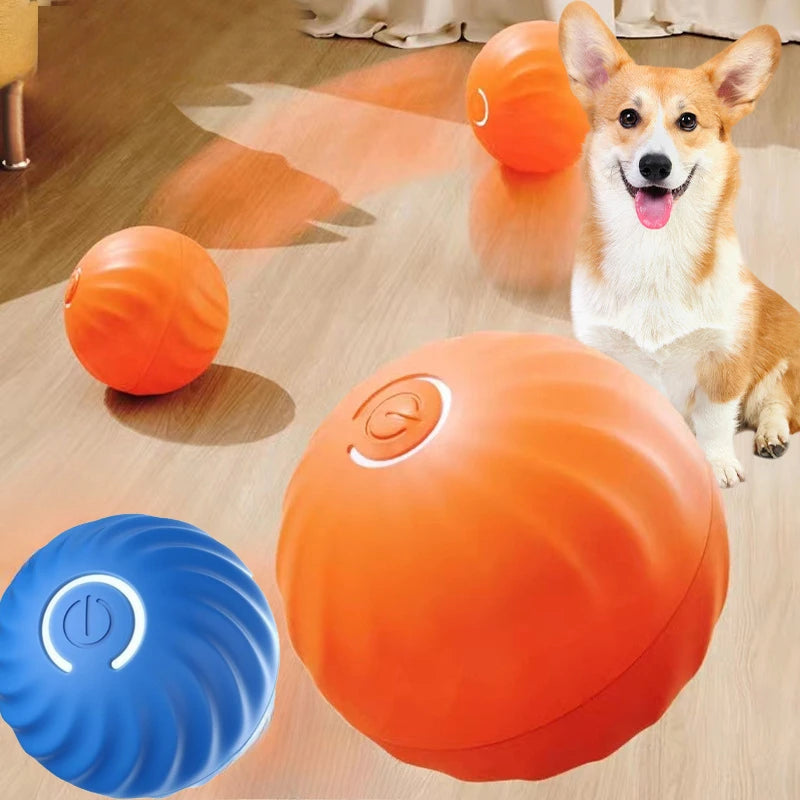Smart Automatic Moving Dog Toy Ball | USB Rechargeable Interactive
