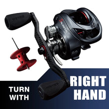 Seasir Salminus Baitcasting Fishing Reel Max Drag 12Kg 8.0:1 High Gear Ratio Metal Aluminum Frame coil