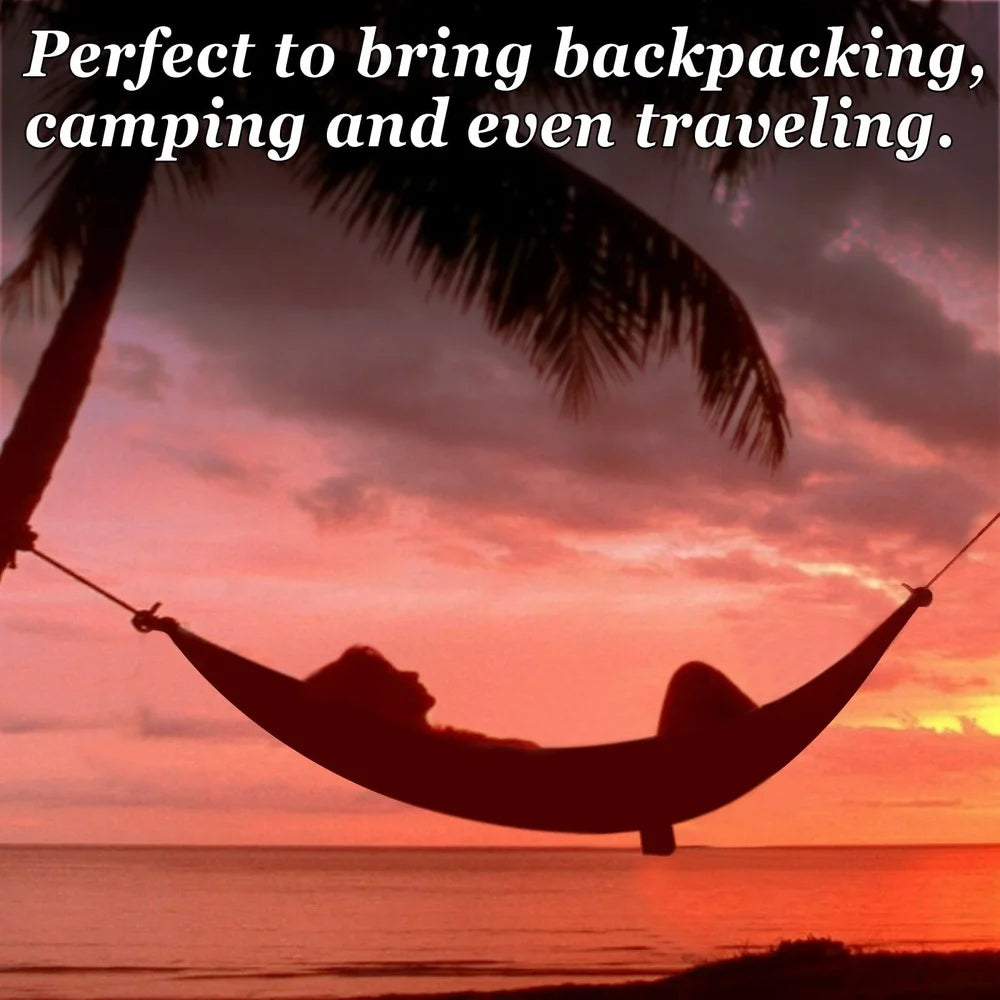 Ultra Light Nylon Parachute Hammock