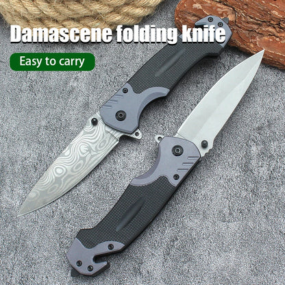 Folding knife, outdoor function, stainless steel small knife, portable folding knife, fruit knife, portable camping knife