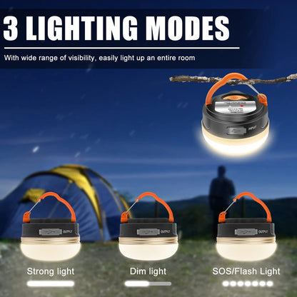 USB Rechargeable Camping Lantern | Multiple Sizes for Tent & Trail