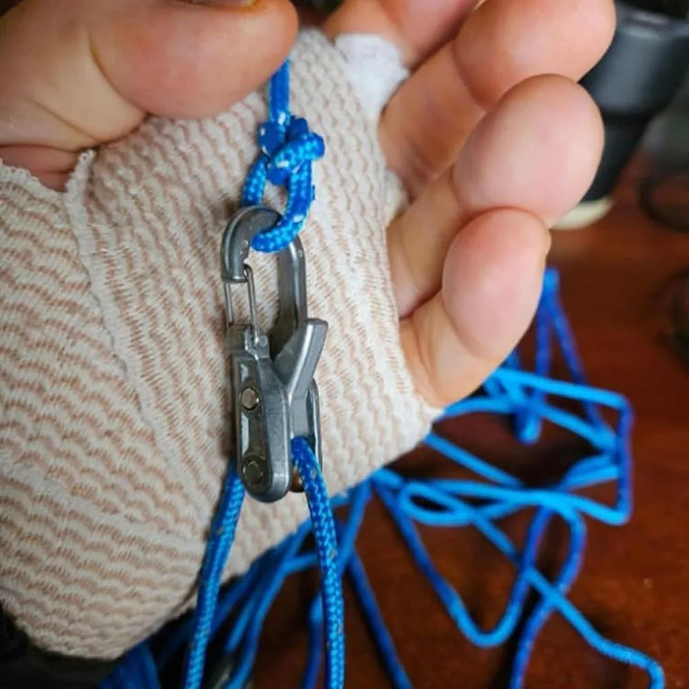 Ultralight Tent Rope Lock & Adjuster Kit