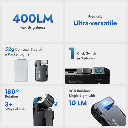 WUBEN G5 Aluminum Pocket Flashlight