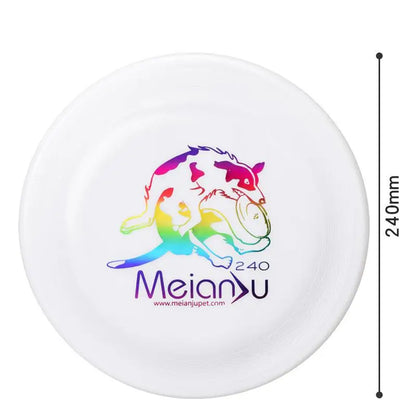 OUZEY Bite-Resistant Dog Frisbee – Perfect for Puppy Training and Active Play