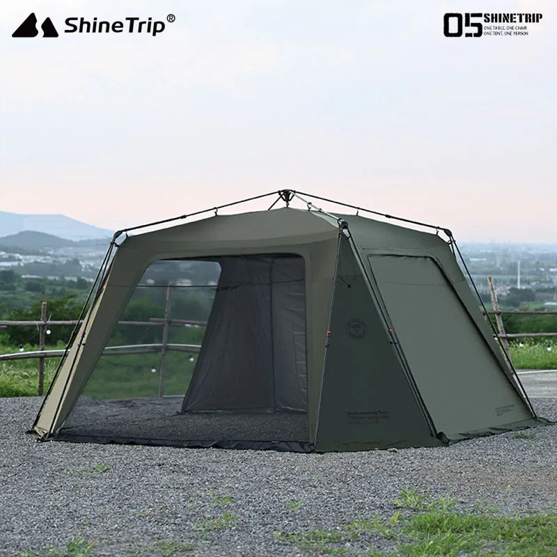 ShineTrip Heavy-Duty 600D Oxford Canopy | Waterproof Sun Shelter