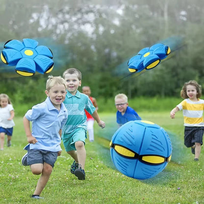 Transforming Magic Flying Disc Ball | Outdoor Dual-Purpose Pet & Kids Toy