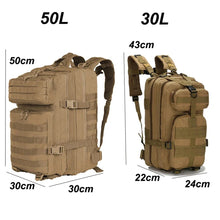 Heavy Duty Tactical Backpacks - Camping / Hiking