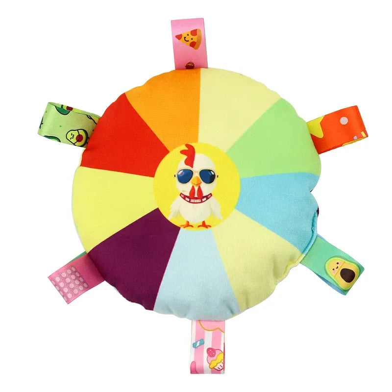 Durable Fleece Pet Play Ball. Outdoor Training Accessory with Handles