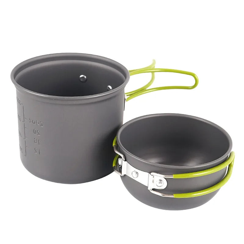 Pacoone Ultralight Solo Cook Set | 0.8L Pot for Backpacking