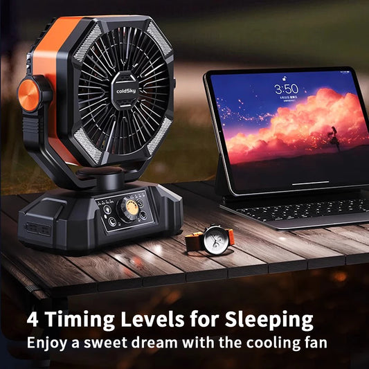 Camping Fan & LED Lantern