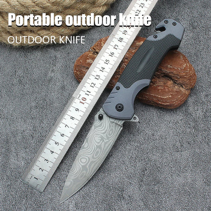 Folding knife, outdoor function, stainless steel small knife, portable folding knife, fruit knife, portable camping knife