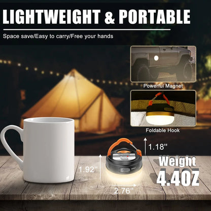 USB Rechargeable Camping Lantern | Multiple Sizes for Tent & Trail