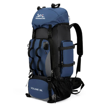 90L Large Capacity Backpack | Durable Trekking & Travel Rucksack