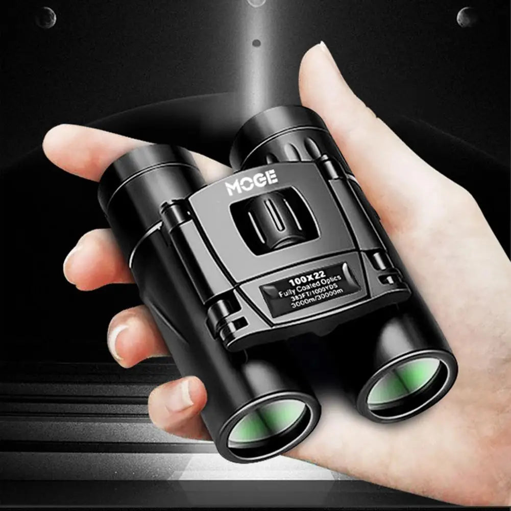 Compact 10x22 Binoculars | Clear BAK4 Prism & Rainproof (IPX4)