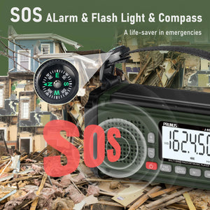 PRUNUS 10,000mAh Emergency Radio