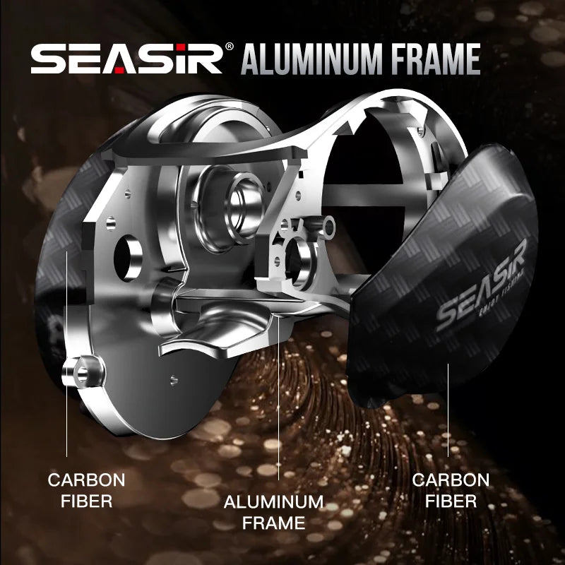SeaSir 8.0:1 High-Speed Baitcasting Reel