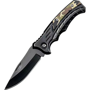 Stainless Steel Folding Knife - Camping / Survival