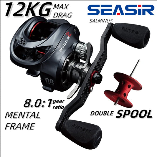 SeaSir 8.0:1 High-Speed Baitcasting Reel