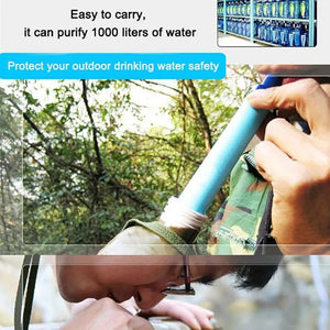 Portable Water Purifier - Survival Straw