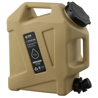 Heavy-Duty 12L Camping Water Tank