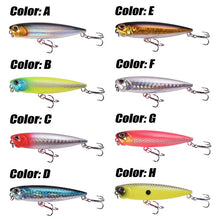 Crankbait de superficie - 6,5 cm, 5,5 g, imitación Dog Walk (1 unidad)