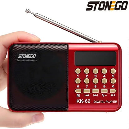 AM/FM/WB Reception Emergency Flashlight, Hand Crank and Solar Charging, USB-C Power Supply, SOS Siren, Mobile Power Supply