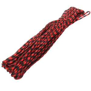 100FT Paracord 550 Rope Parachute Cord Multifunction Outdoor Camping Rope Heavy Duty Tent Rope Diameter 4mm for DIY Crafting