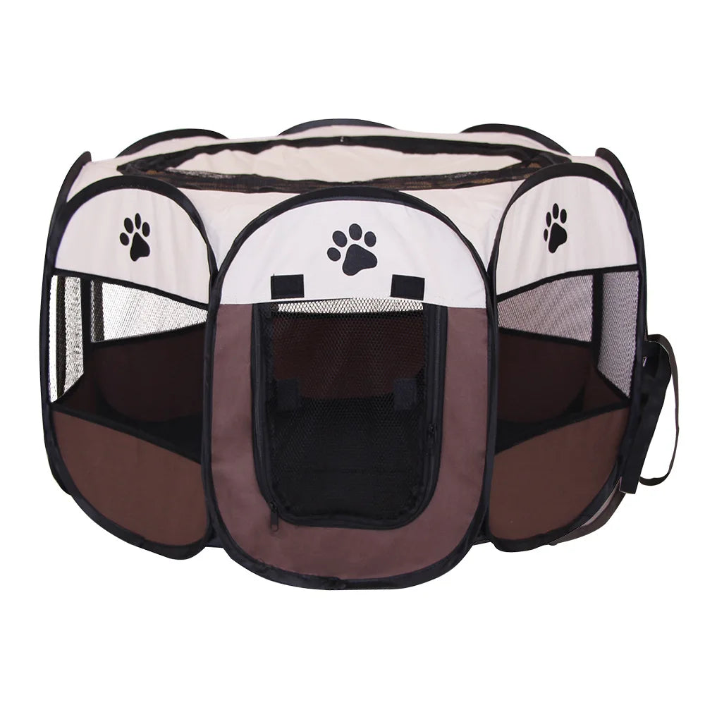 S/M/L Cat Delivery Room Detachable Summer Pet Tent Outdoor Dog Bed Folding Dog Fance Cat Nest Dog Enclosure Cage for Cats Dogs