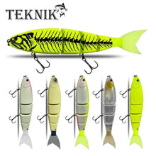 TEKNIK - Swimbait gigante articulado para lucios y lubinas (1 unidad)