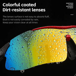 WEST BIKING UV400 Fashion Sunglasses Outdoor Sports Mountain Road Cycling Glasses Hiking Camping Golf Protective Glasses