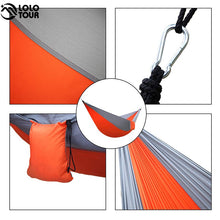 1 Person Portable Army Survival 210T Nylon Hammock