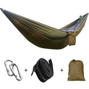 1 Person Portable Army Survival 210T Nylon Hammock