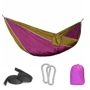 1 Person Portable Army Survival 210T Nylon Hammock